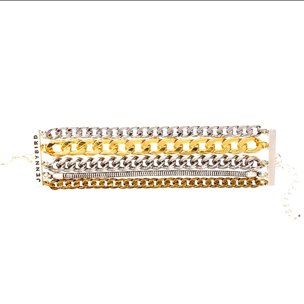 Chainlink cuff bracelet - Picture 5 of 10
